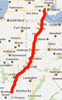 Route from Kentucky to Detroit