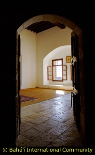 Entrance to the Cell of Bah�'u'll�h