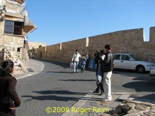 Eastern seawall in 'Akk�